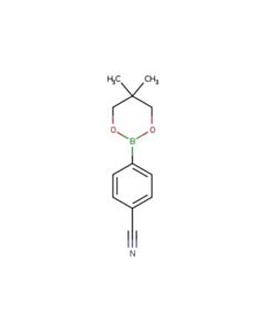 Astatech 4-(5,5-DIMETHYL-1,3,2-DIOXABORINAN-2-YL)BENZONITRILE, 95.00% Purity, 5G